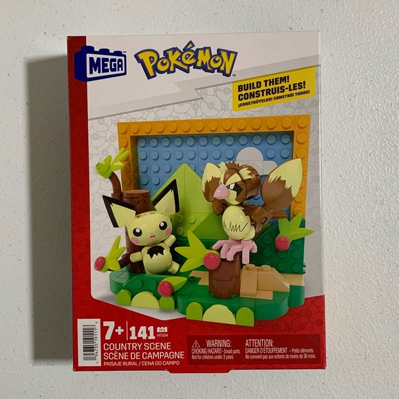MEGA Pokemon Country Scene Building Set-New - Picture 5 of 8